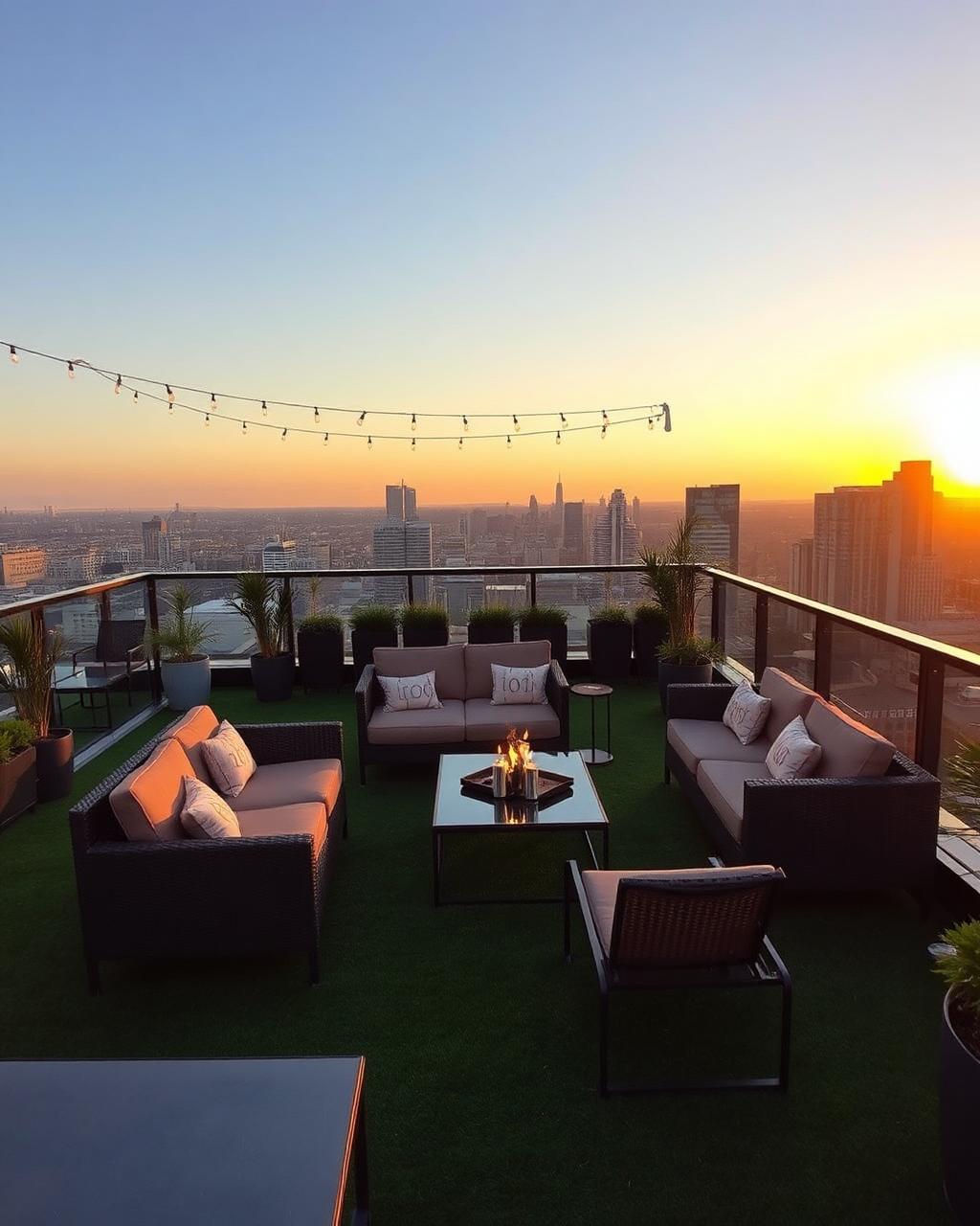 Rooftop Lounge Terrace